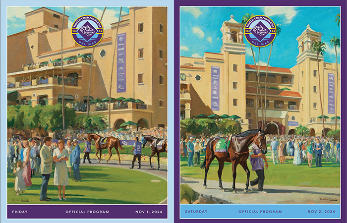 BREEDERS' CUP UNVEILS OFFICIAL 2024 WORLD CHAMPIONSHIPS ARTWORK BY
