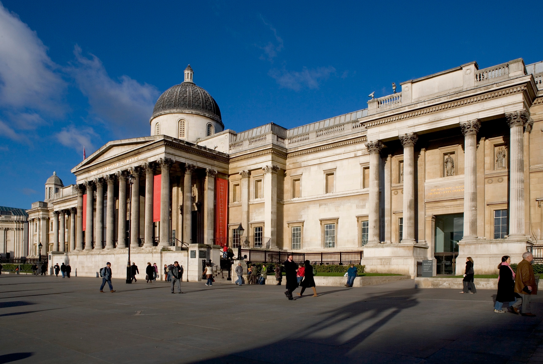 Alla National Gallery di Londra l'installazione che si ammira da