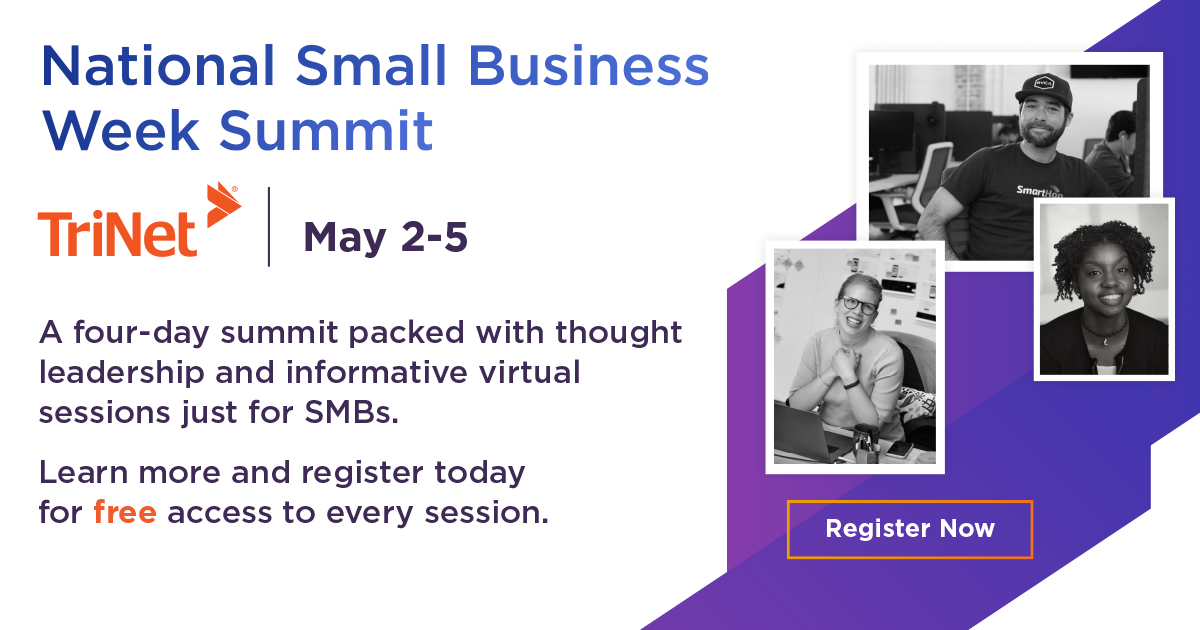 TriNet Launches Inaugural Small Business Week Summit May 2-5