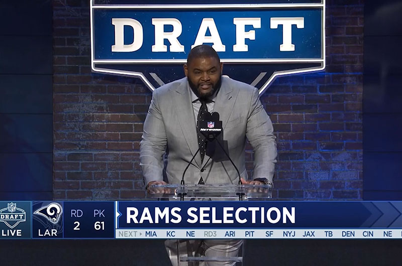 The L.A. Rams draft selection process - People Matter