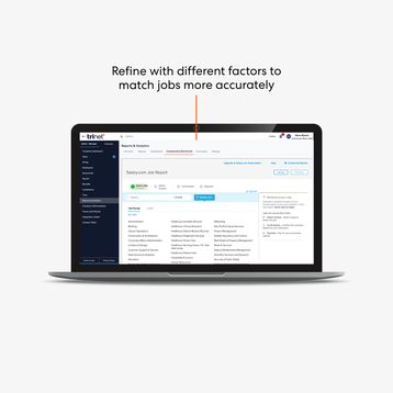 Refine to match jobs easily