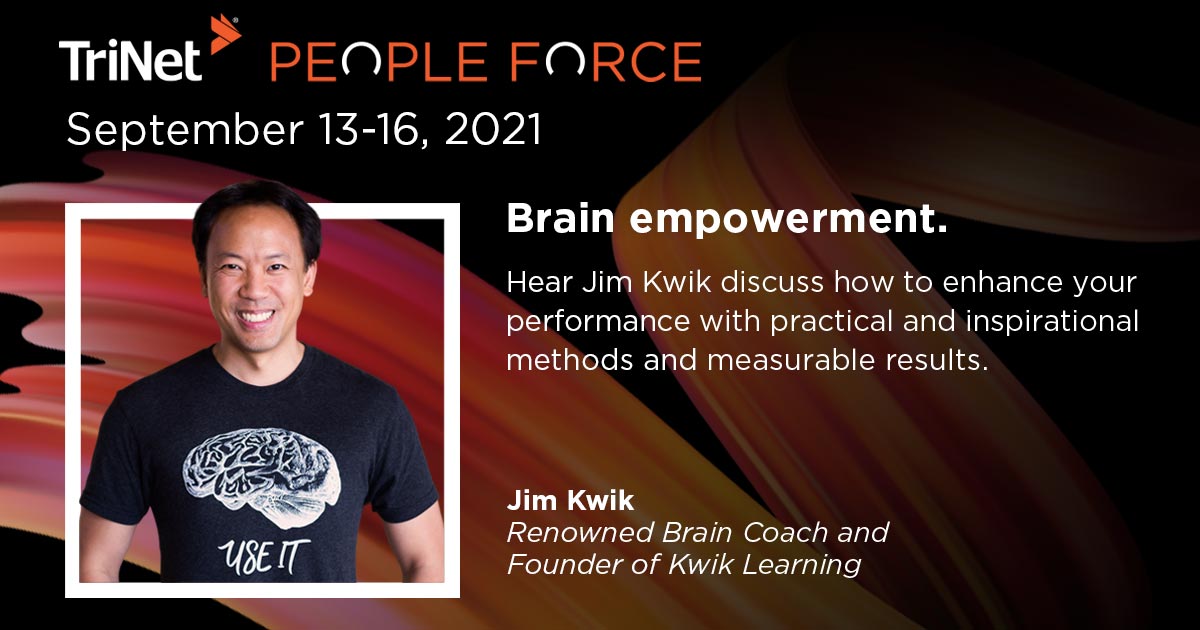 Renowned Brain Coach Jim Kwik Joins PeopleForce Roster