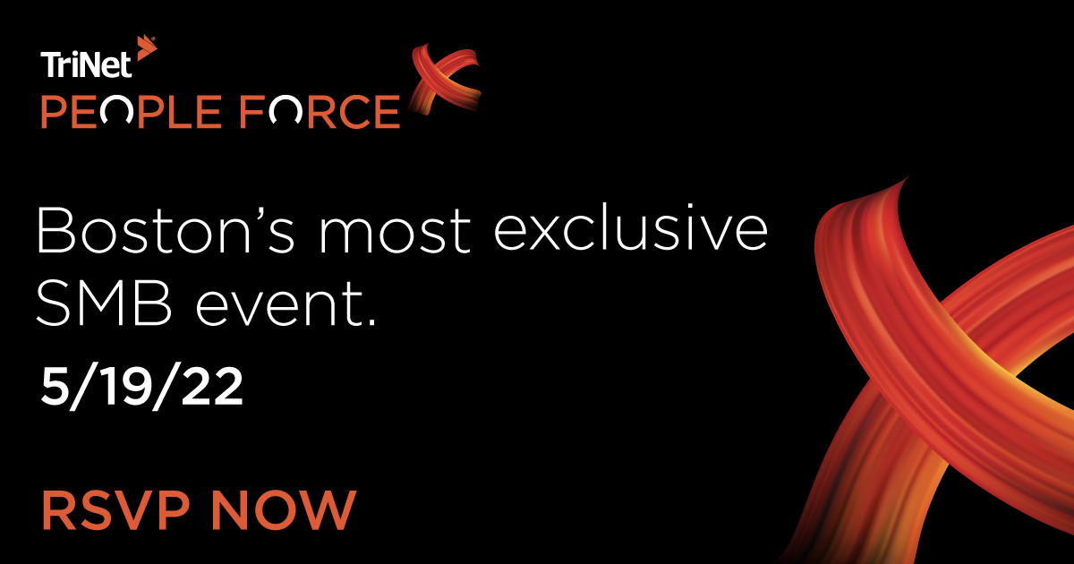 TRINET LAUNCHING TRINET PEOPLEFORCEX THIS WEEK IN BOSTON