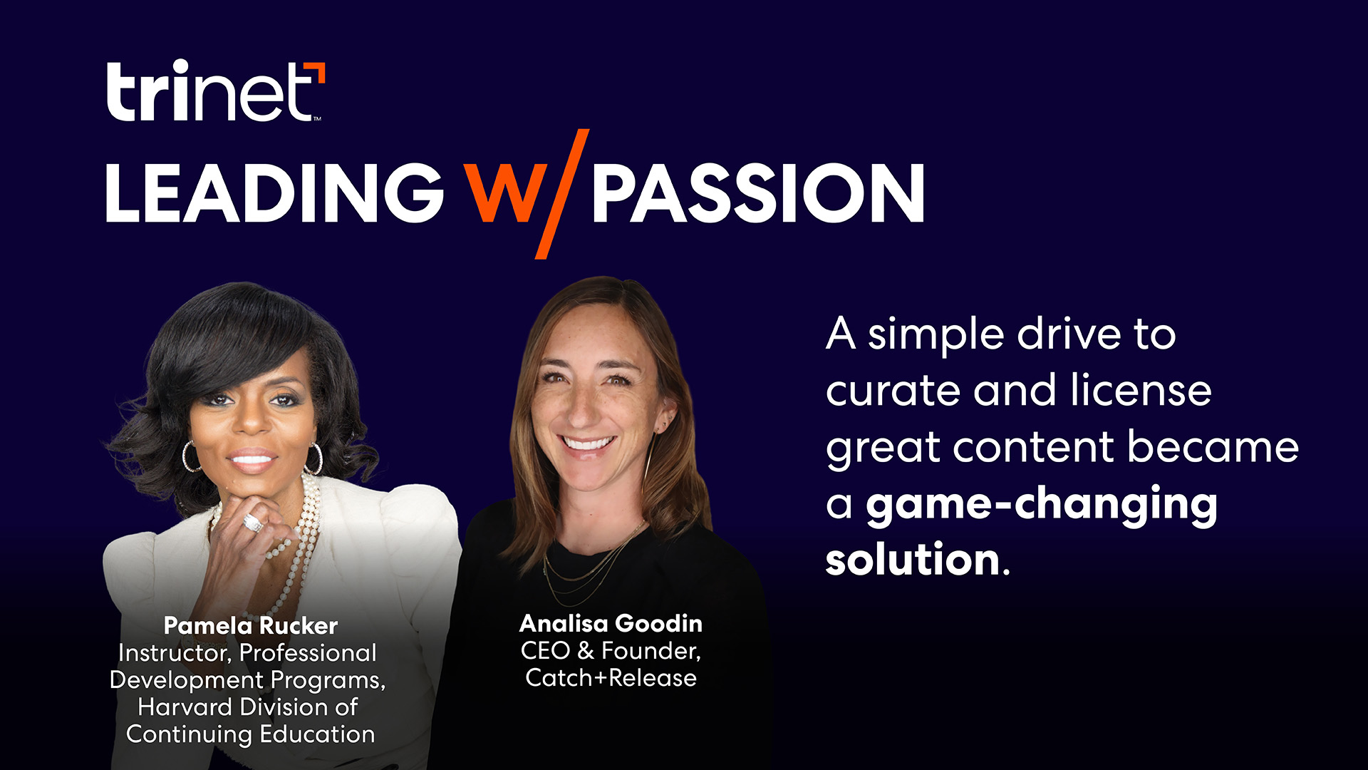 A Discussion with Analisa Goodin, CEO & Founder of Catch+Release