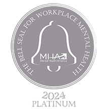 Platinum Bell Sealfor Workplace Mental Health