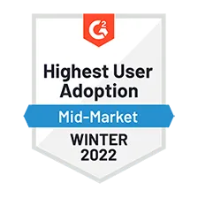 G2 Winter-2022-user-adoption-badge
