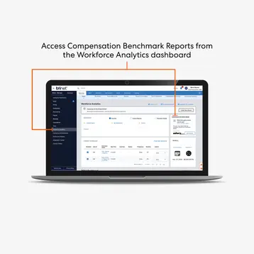 Access Compensation Benchmark from dashboard