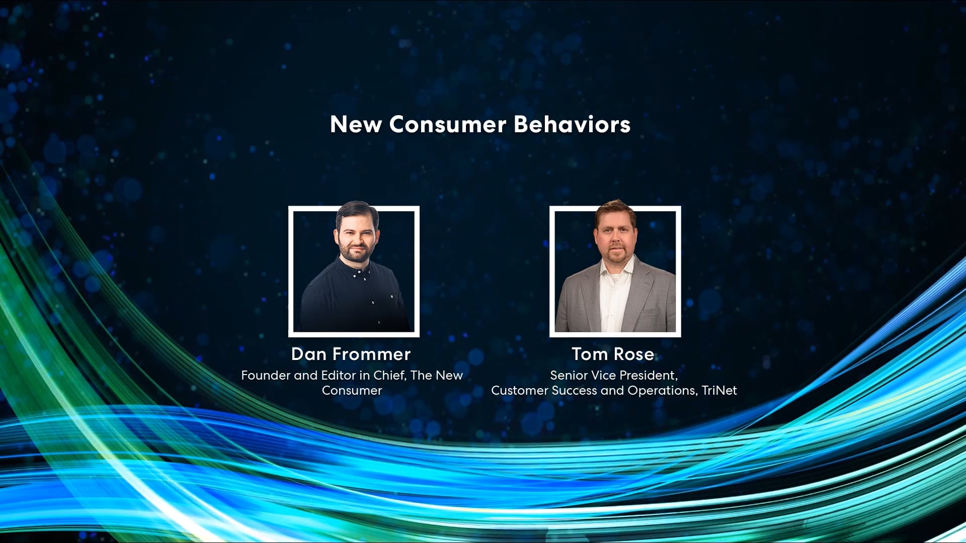 New Consumer Behaviors