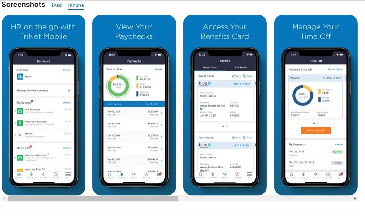 Mobile App Screenshots
