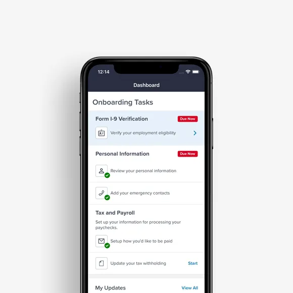 onboarding employees made simple with TriNet Mobile