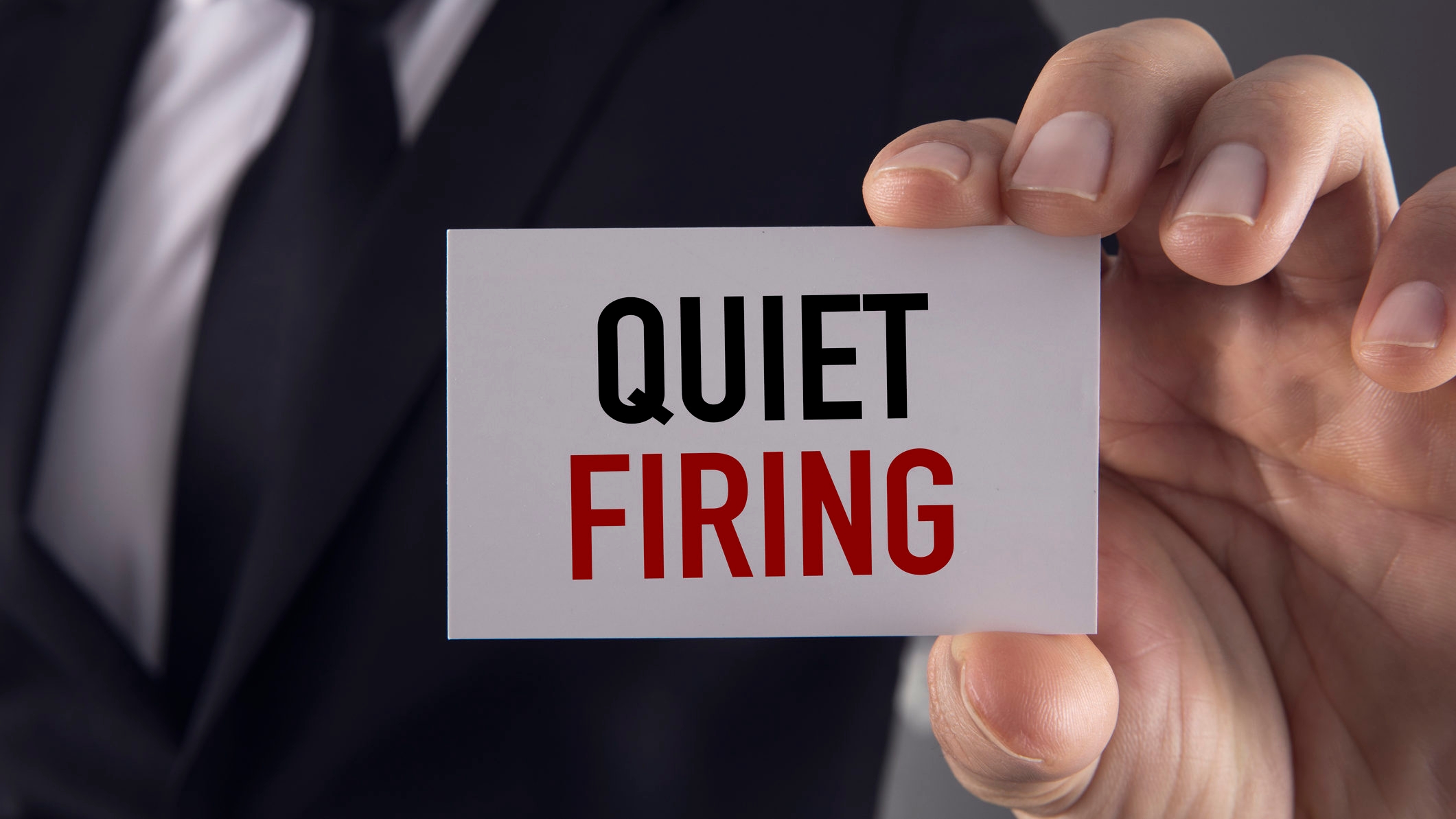 "Quiet Firing" Vs. "Quiet Quitting": Is One The Answer To The Other ...