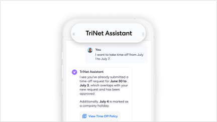 TriNet Assistant—AI-Powered Expertise On Demand