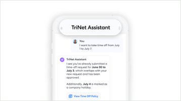TriNet Assistant—AI-Powered Expertise On Demand