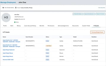 Real time visibility into your IT assets