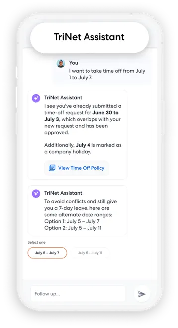 TriNet Assistant