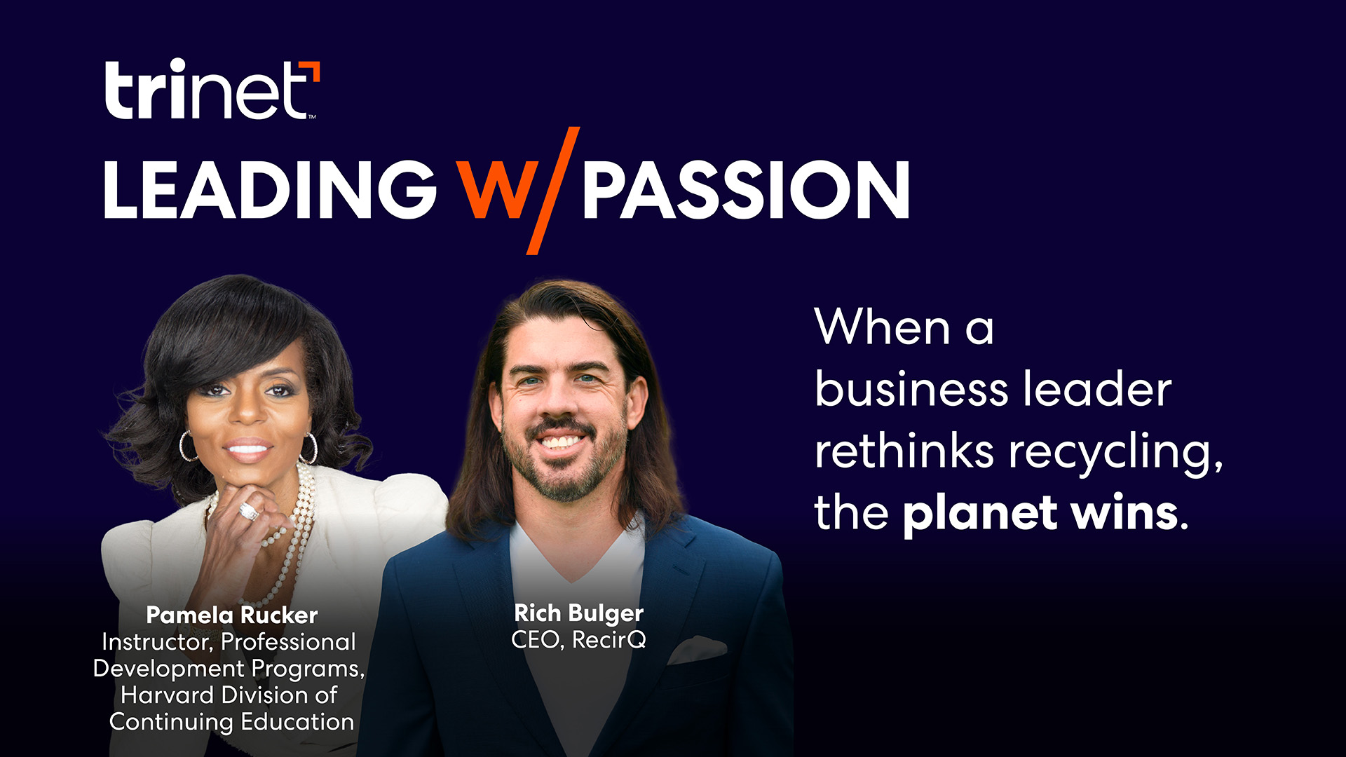 A Discussion with Rich Bulger, CEO of RecirQ