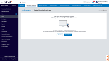 Complete IT Tasks during onboarding