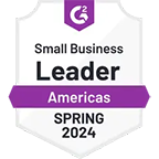 G2 Small Business Leader Americas Spring 2024