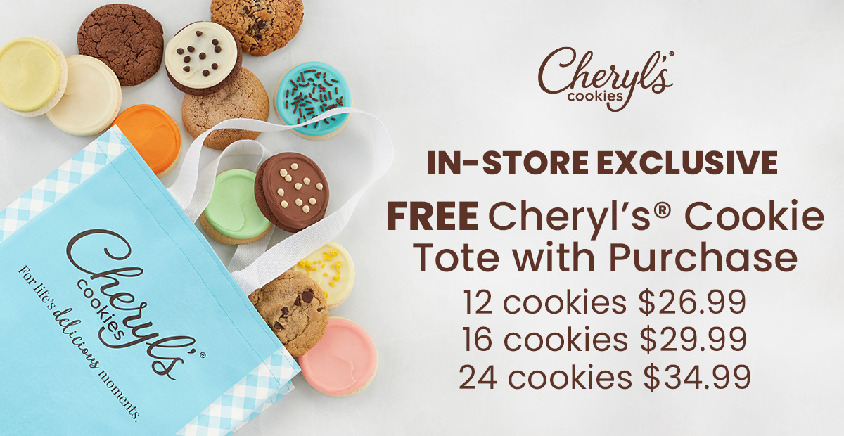 Cheryl's Cookies Locations Near Me to Buy Cookies in Person