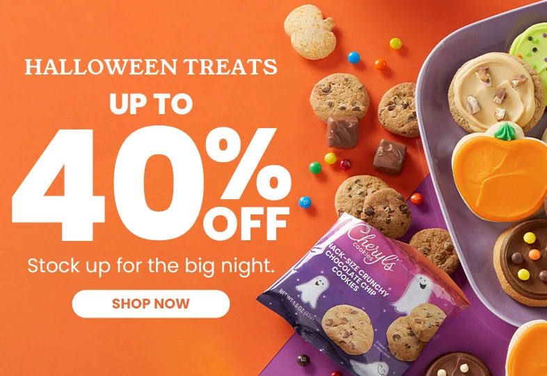Halloween Treats up to 40% Off