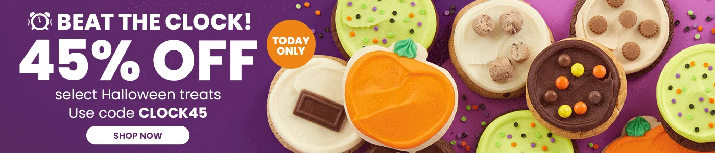 Beat the Clock! 45% Off Select Gifts All Day