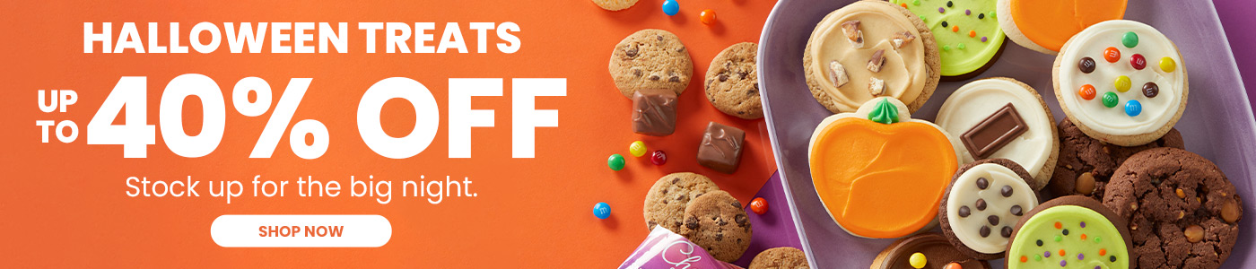 Halloween Treats up to 40% Off
