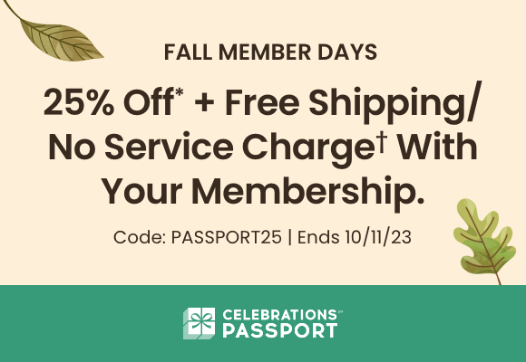 25% OFF + Free Shipping with Your Membership