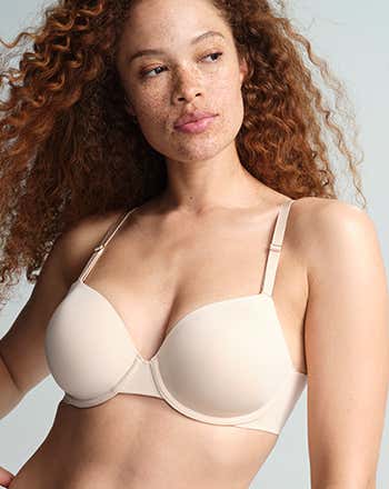 Cacique Smooth Balconette Bra 38C Brown Womens Full Coverage Molded  Underwire