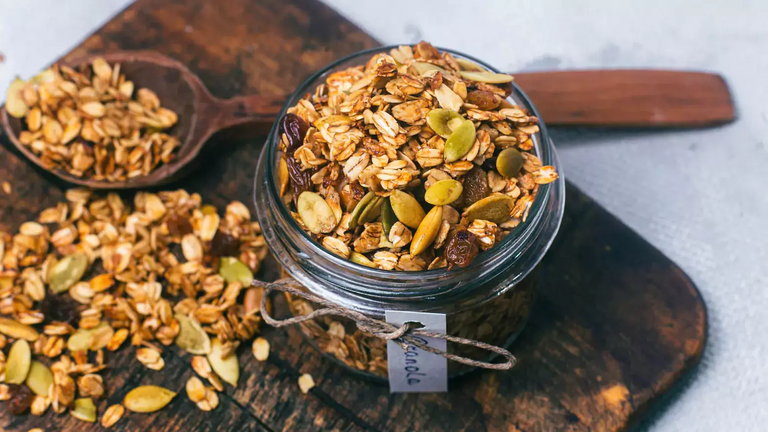 Pumpkin spice granola