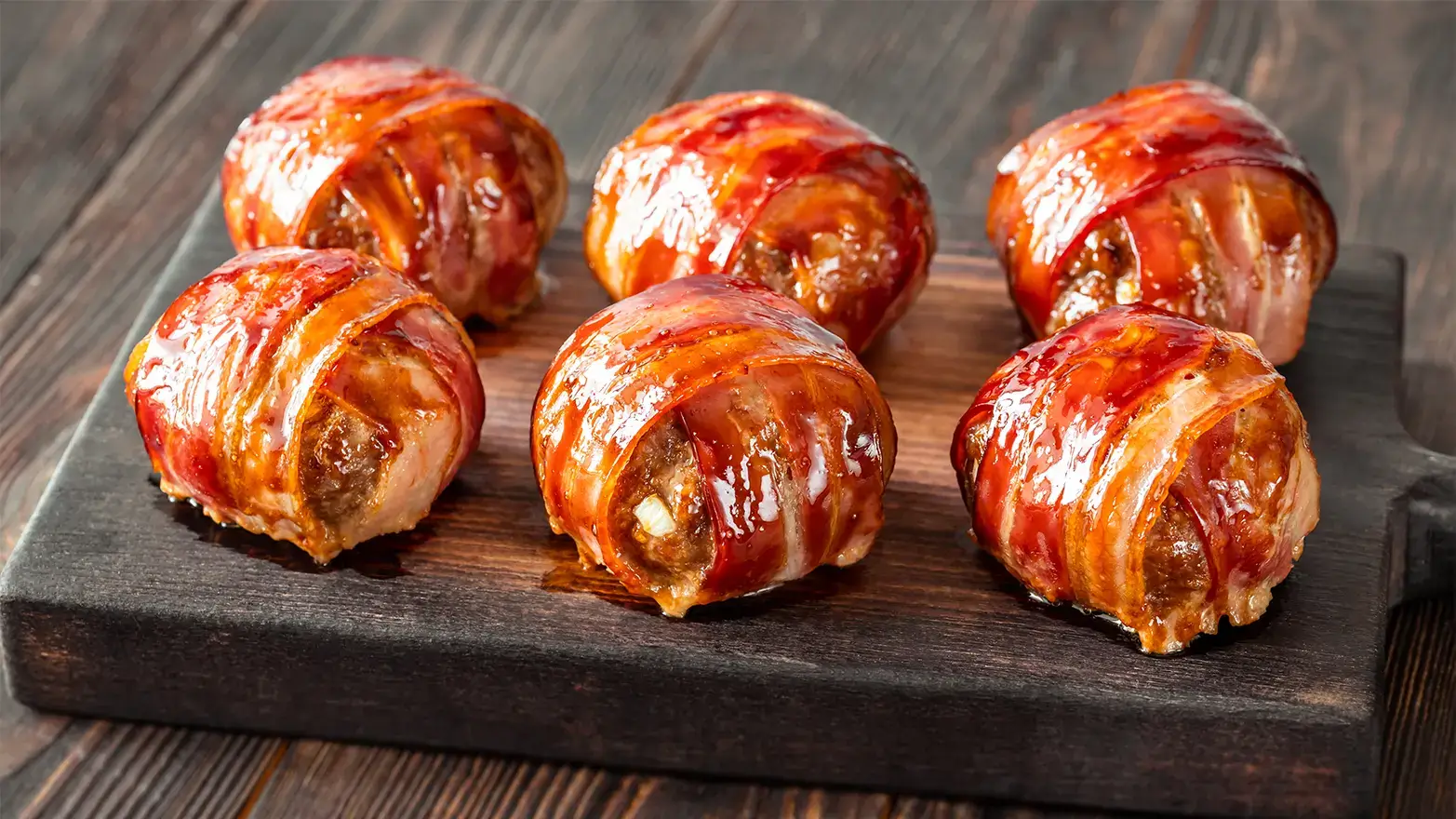 bacon-wrapped stuffing