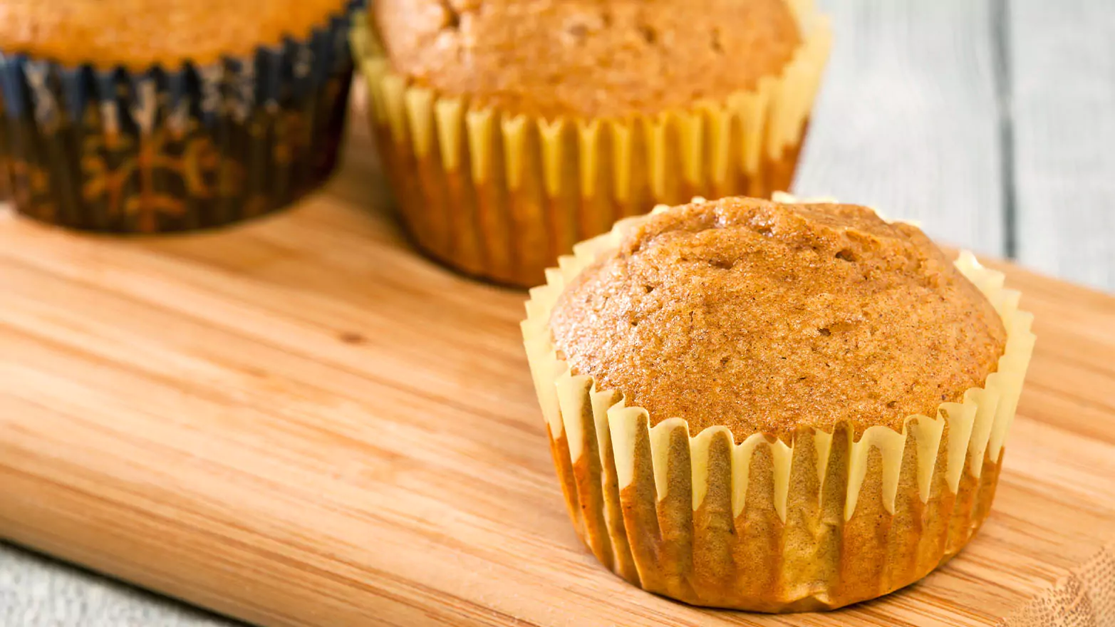 Spiced pumpkin muffins