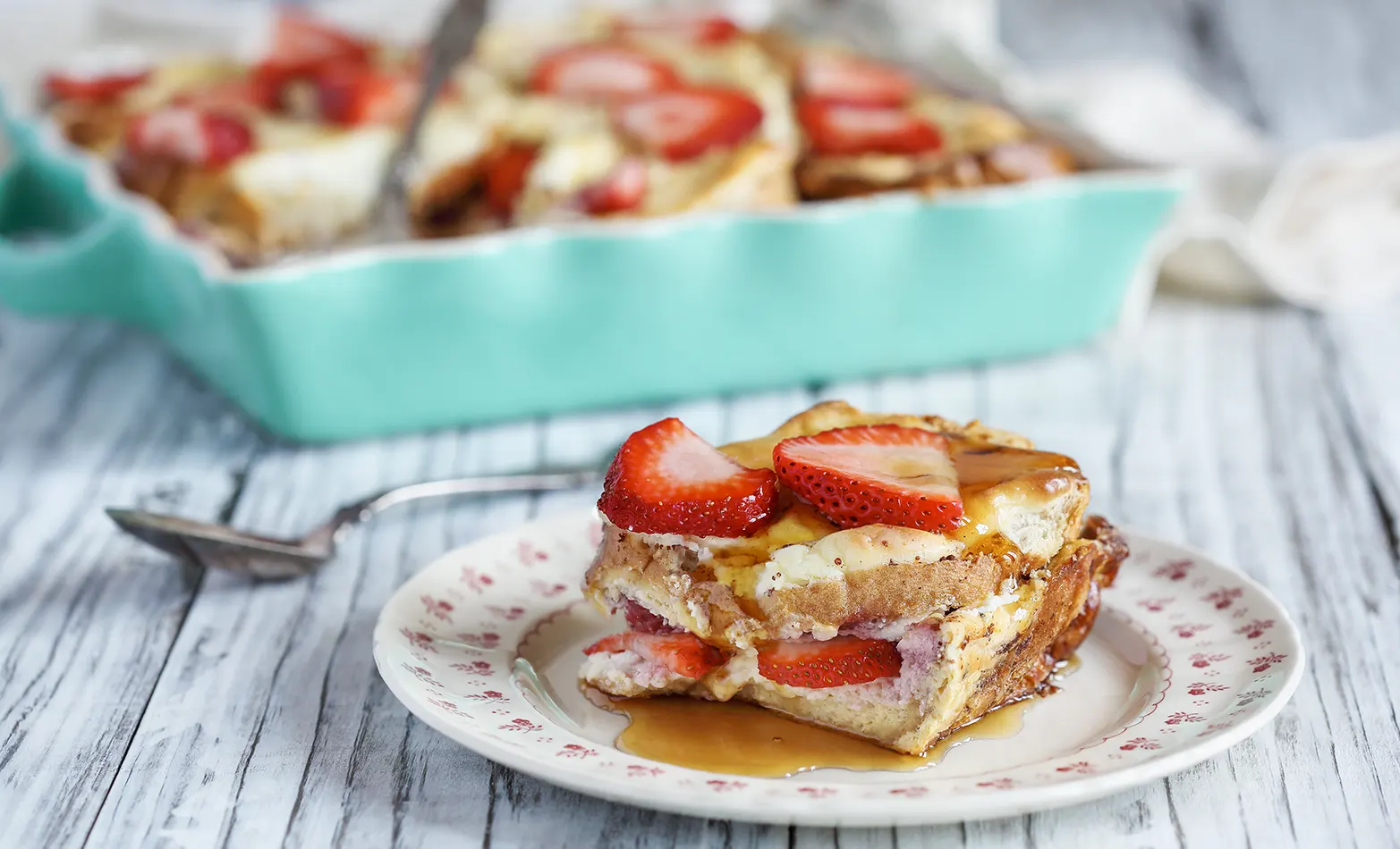 strawberry cheesecake French toast