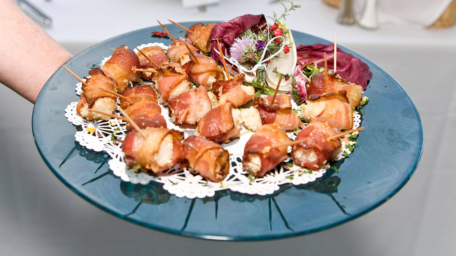 Scallops Wrapped in Bacon