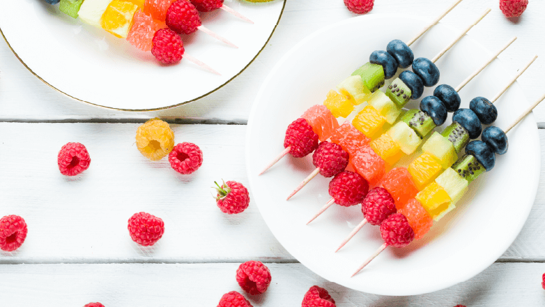 fruit skewers