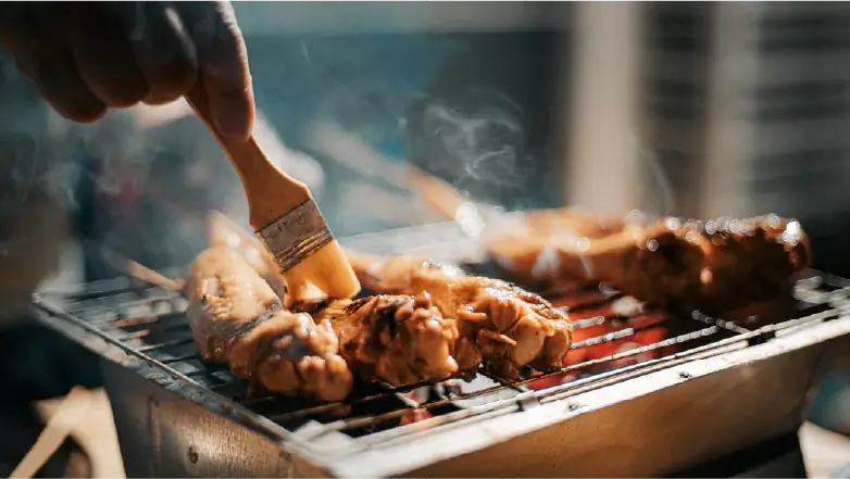 Chicken kebabs for Labor Day grilling ideas