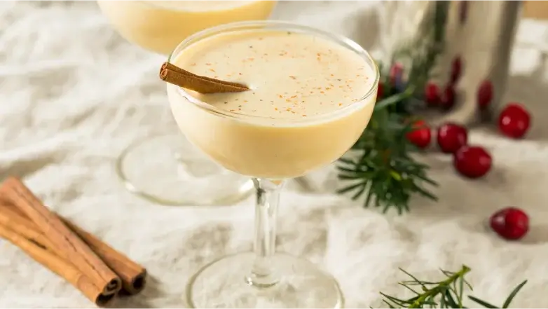 eggnog martini