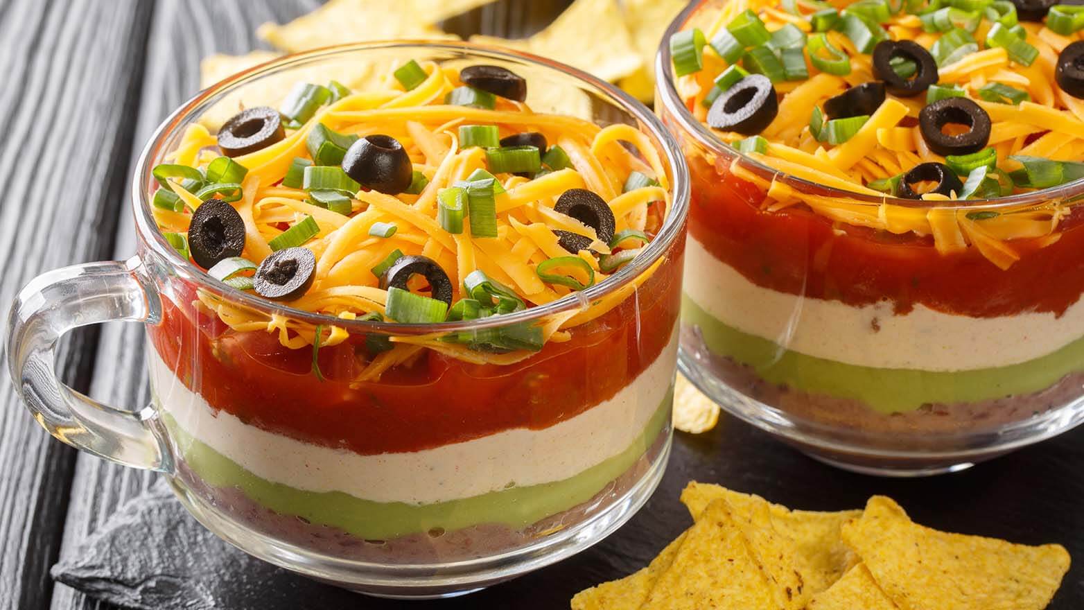 Mexican layer dip