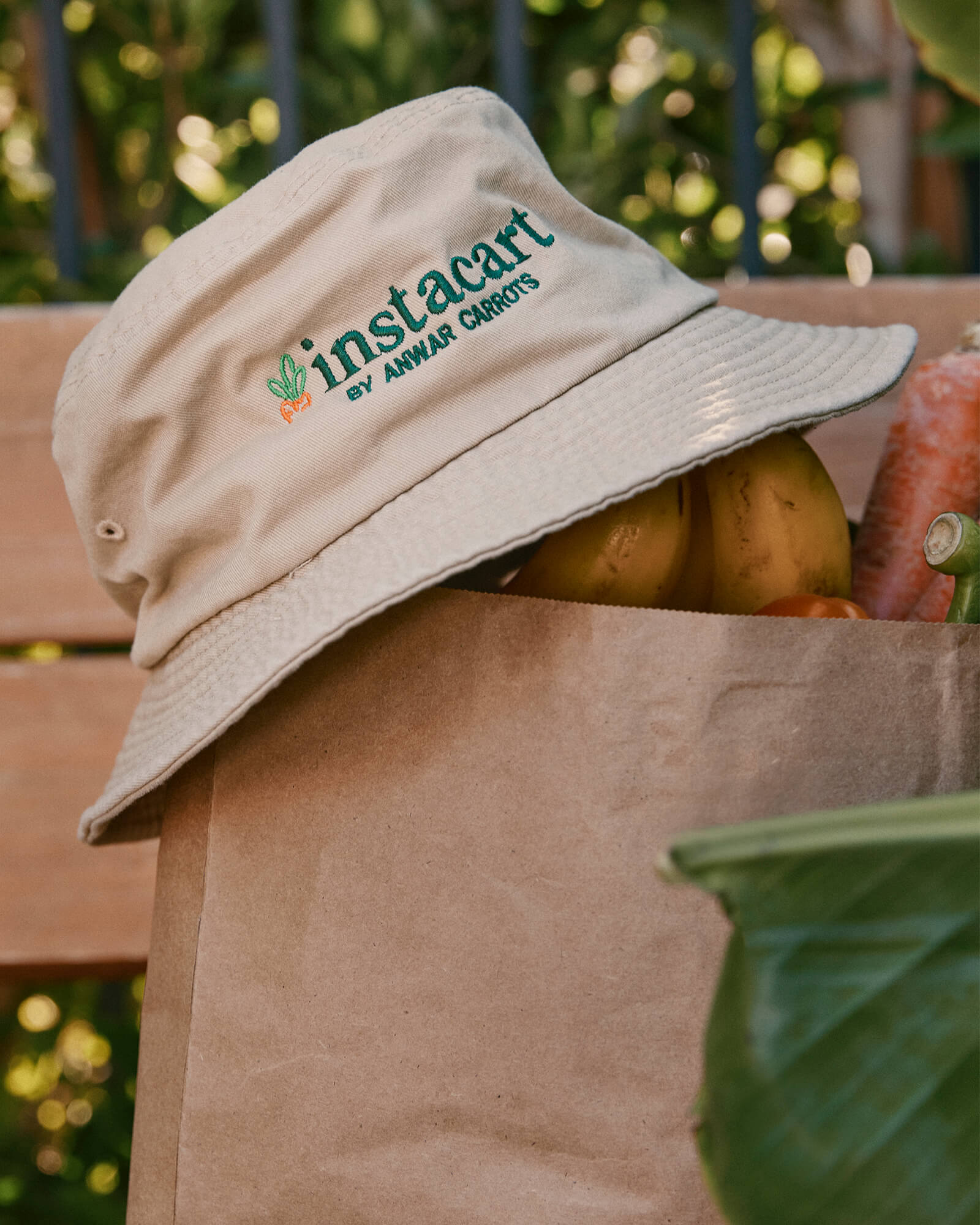 Anwar Carrots x Instacart Buckethat