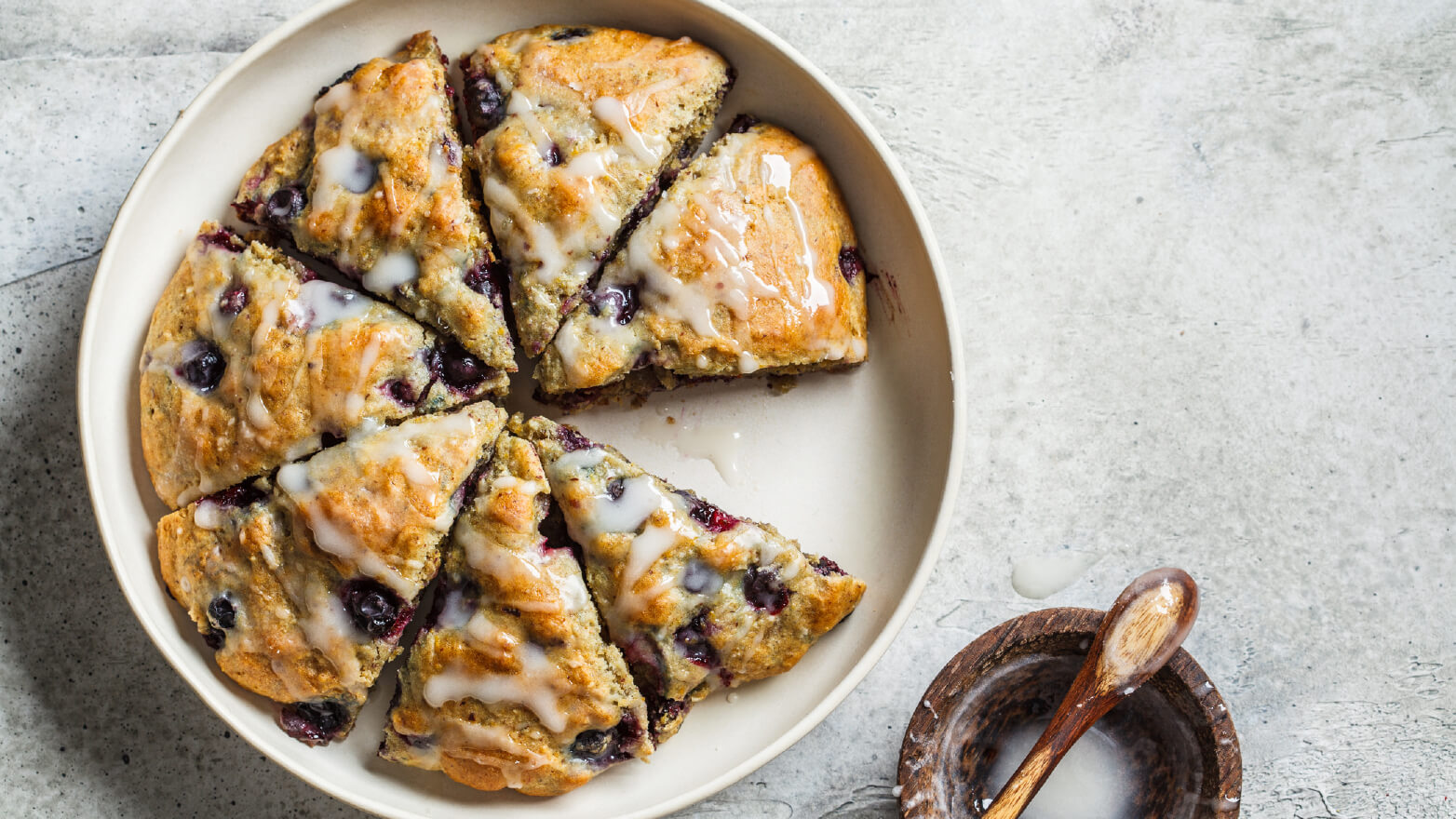 Blueberry scones
