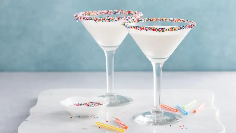 birthday cake martini