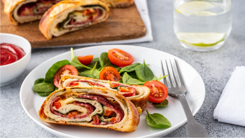 how to serve a stromboli