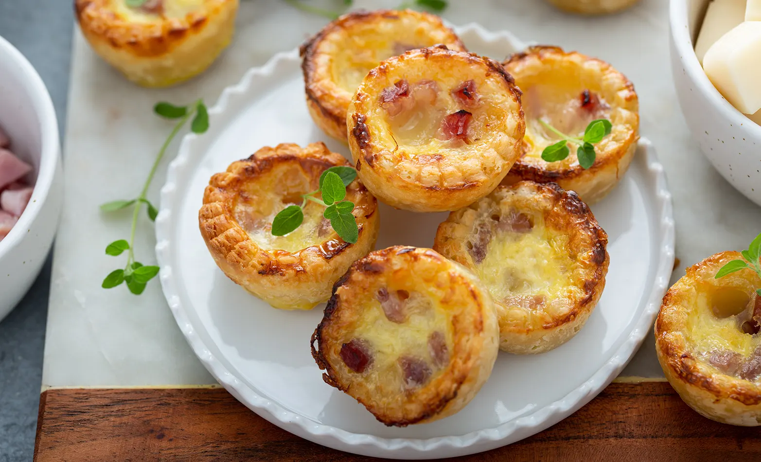 mini quiche