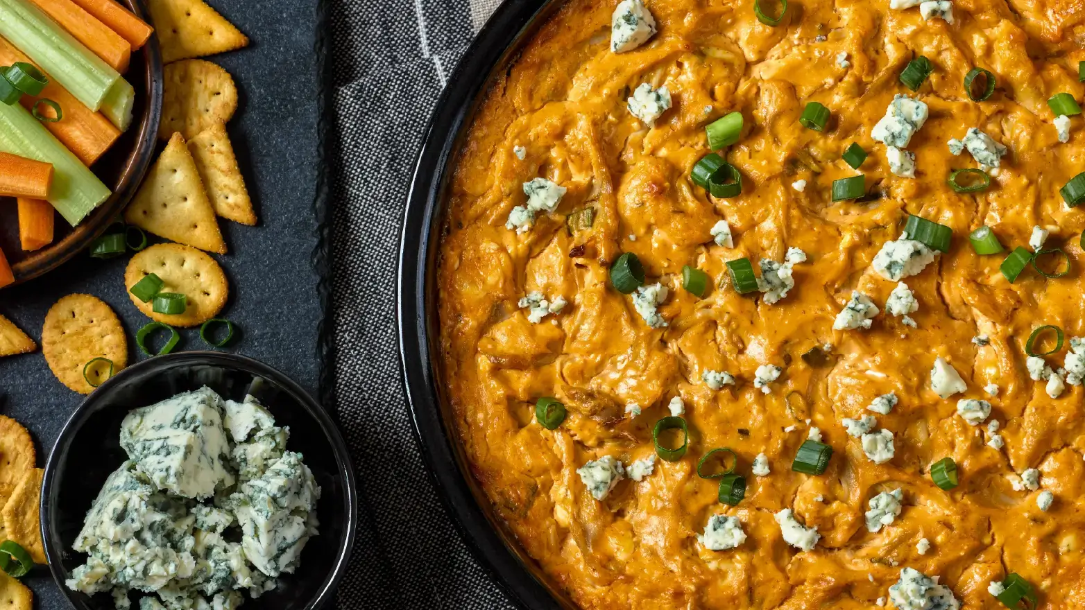 Buffalo chicken dip