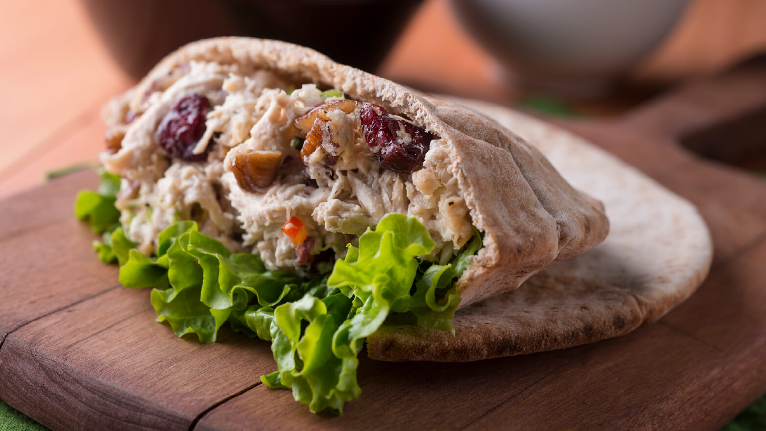 Cranberry chicken salad