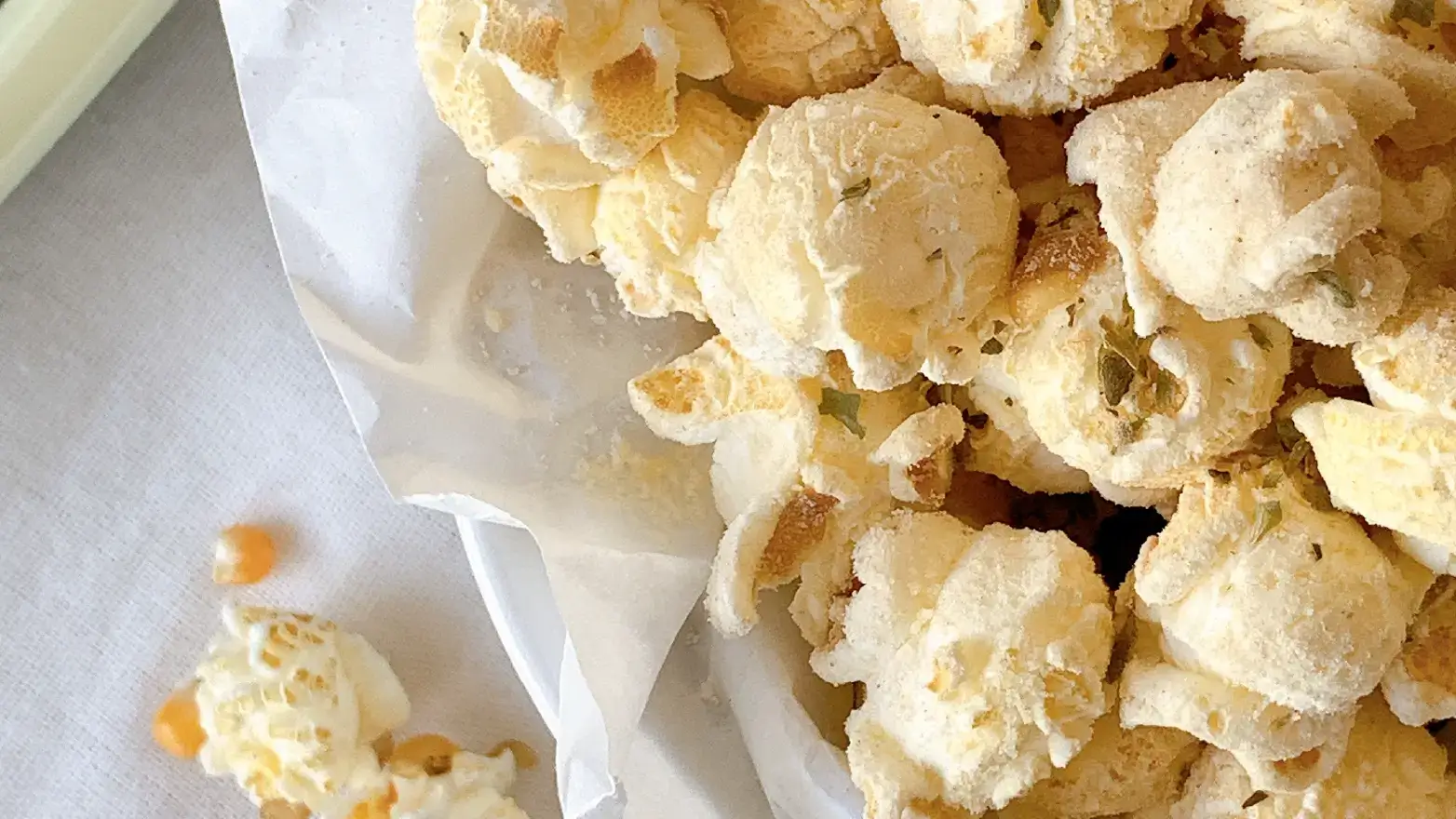 Truffle oil popcorn
