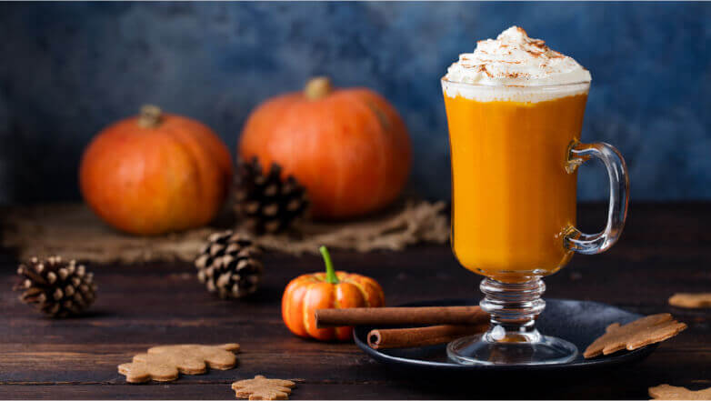 pumpkin pie cocktail for halloween