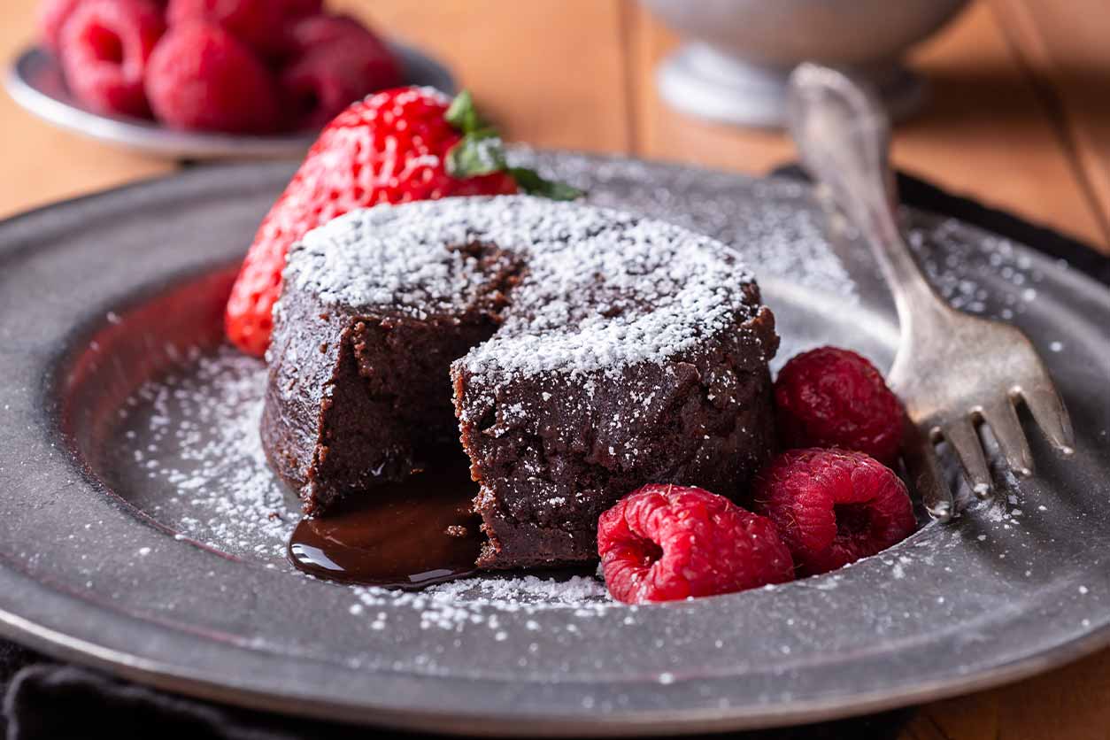 chocolate lava cakes