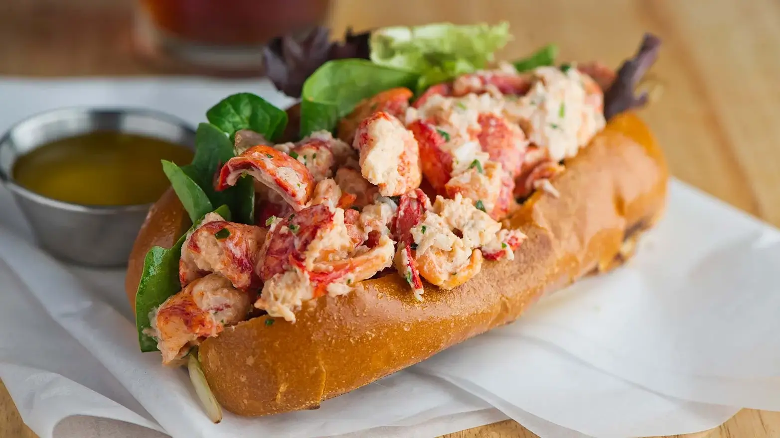 Buttery lobster rolls