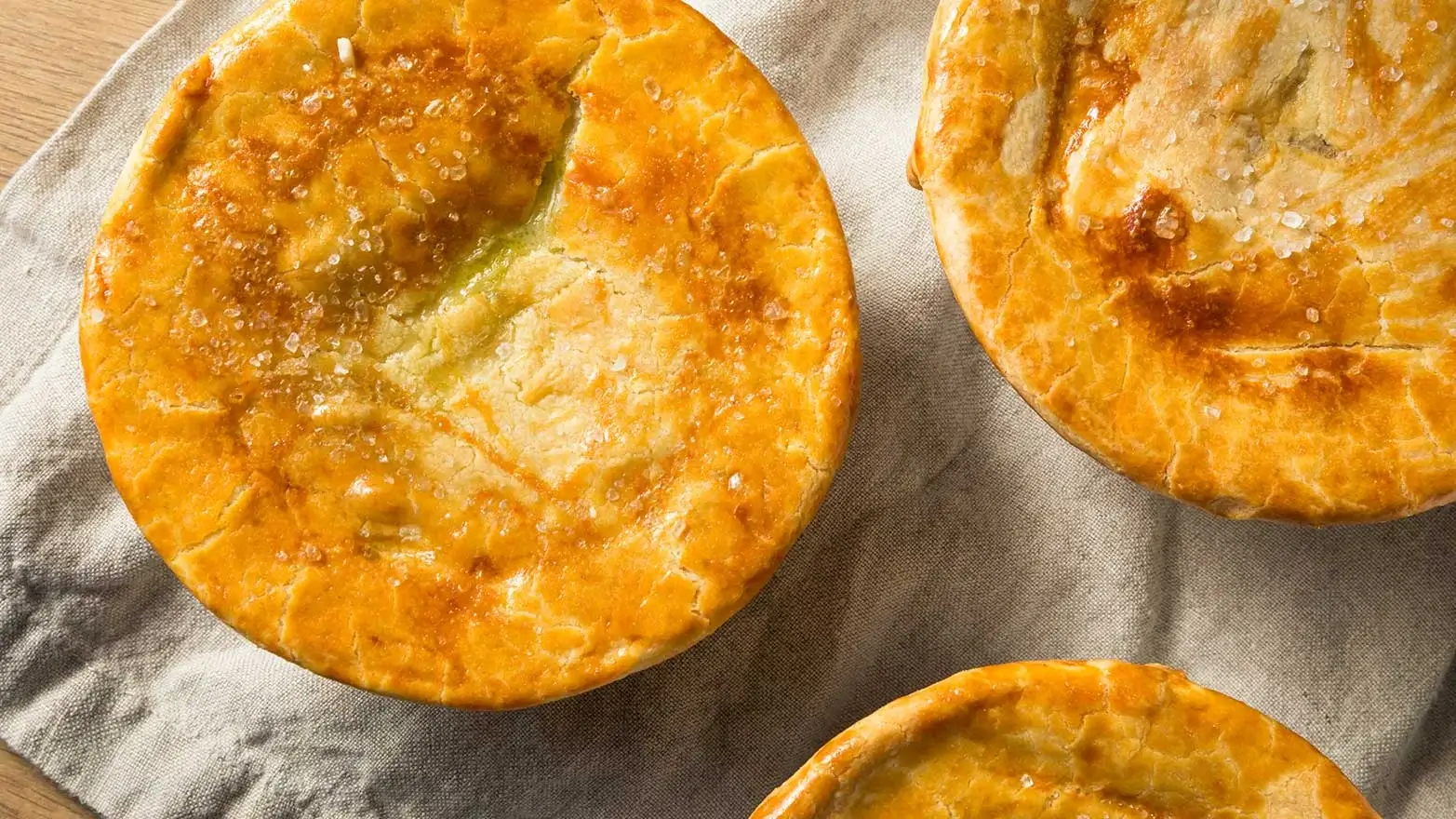 Pudding pot pie for April Fools’ Day.