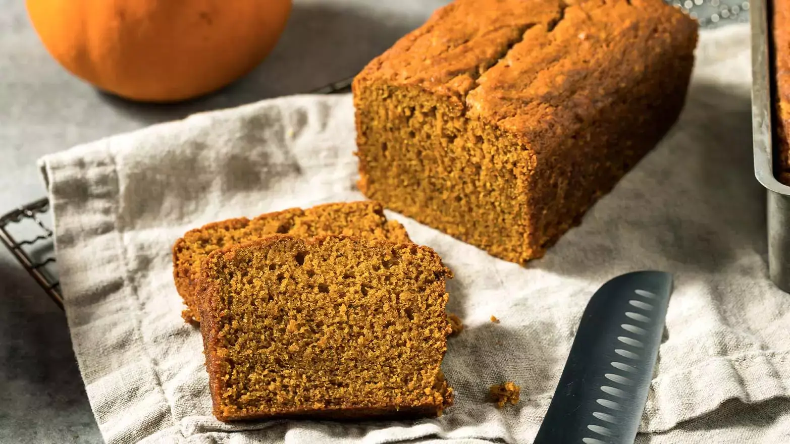 Plain pumpkin bread